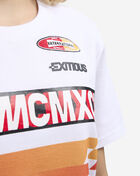 Smoke Rise Racing Tee AT24354SNZ-RED White 3