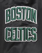 PRO STANDARD Boston Celtics Retro Classic Rib Satin Jacket BBC655850-BLK Black 2