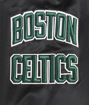 Boston Celtics Retro Classic Rib Satin Jacket