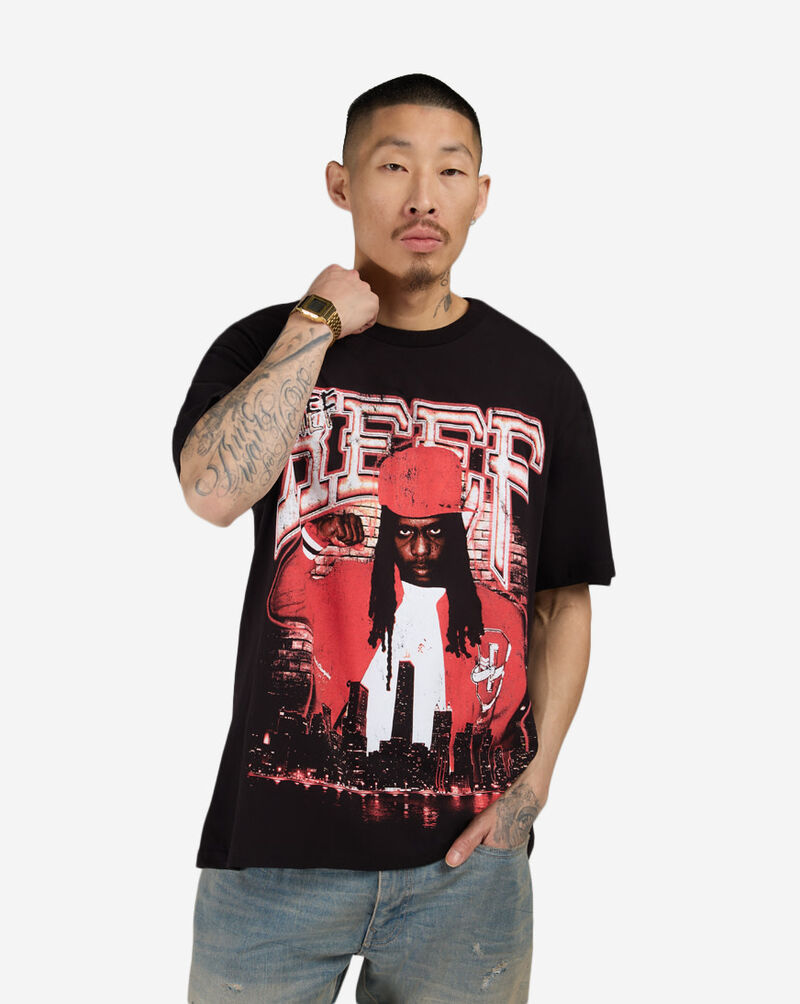 Graphic Hoodie Chief Keef Skyline Tee CKXXMSS005 Black 1
