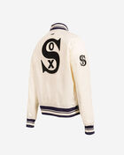 Chicago White Sox Retro Classic Rib Satin Jacket