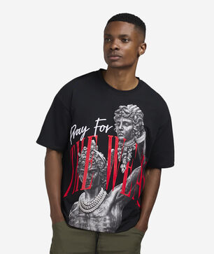 Pray For The Weak Cropped Tee