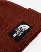 The North Face Logo Box Cuffed Beanie NF0A3FJXBDQ Red 3
