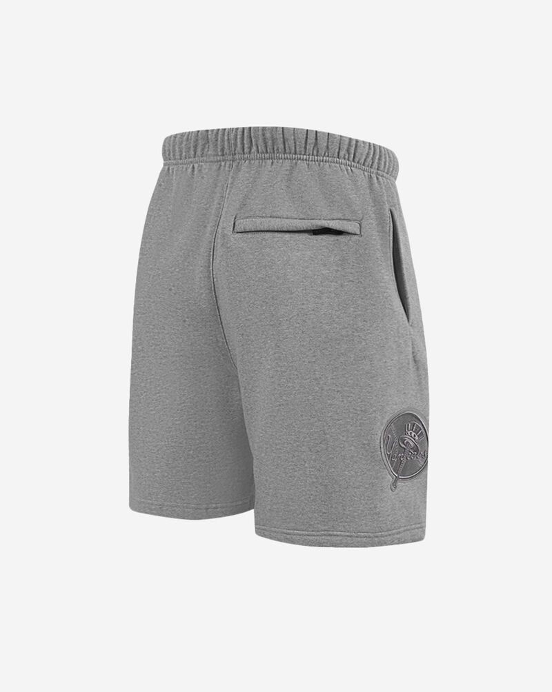 PRO STANDARD New York Yankees Neutral Fleece Short  LNY336850-DHG Grey 3
