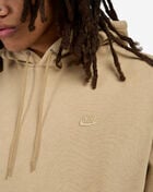Nike NSW Club Fleece Pullover Hoodie IQ1219-297 Beige 3