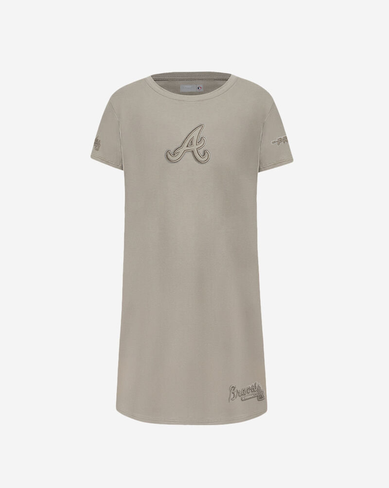 PRO STANDARD Big Girls' Atlanta Braves Neutral Top Dress LABBB314994-TAU Beige 1
