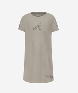 Big Girls' Atlanta Braves Neutral Top Dress