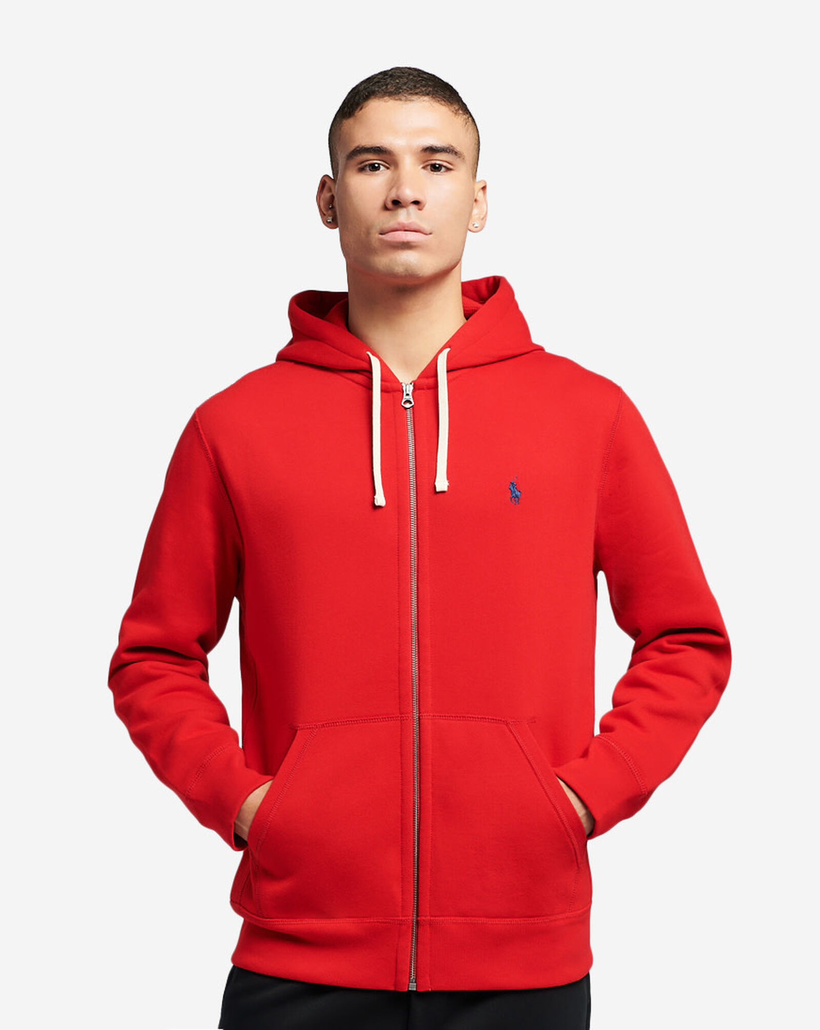 Shop Lauren Classic Athletic Fleece Hoodie 710548546004-RED | USA