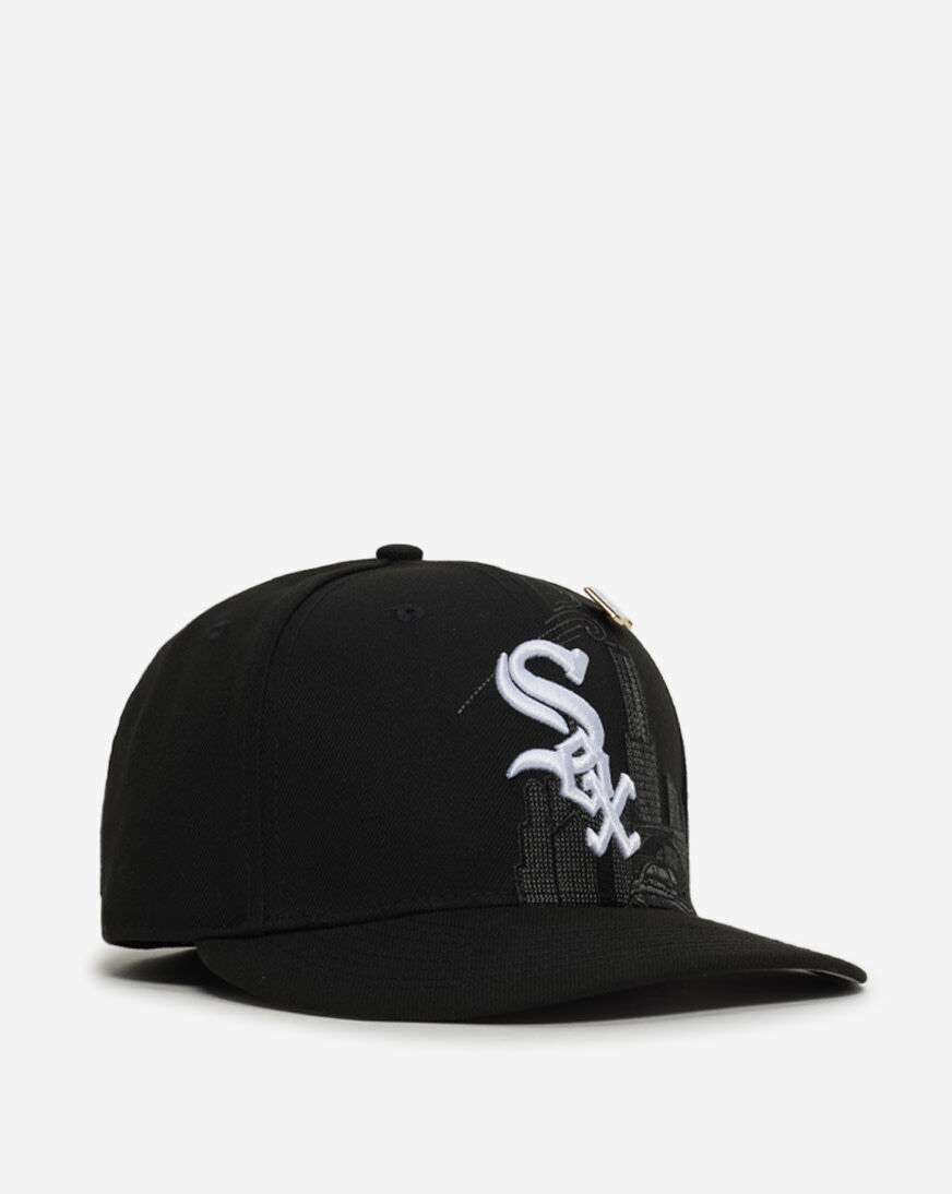 newera 59fifty 【希少品】SOX‼️ Shop New Era 59Fifty Chicago White Sox City Graphic Fitted Hat