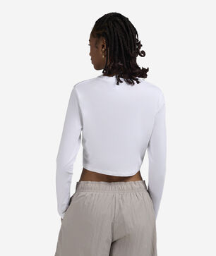 NSW Chill Knit Slim Long-Sleeve Cropped Top