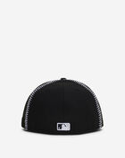 New Era 59Fifty Chicago White Sox Running Stitch Fitted Hat 60876428 Black 3