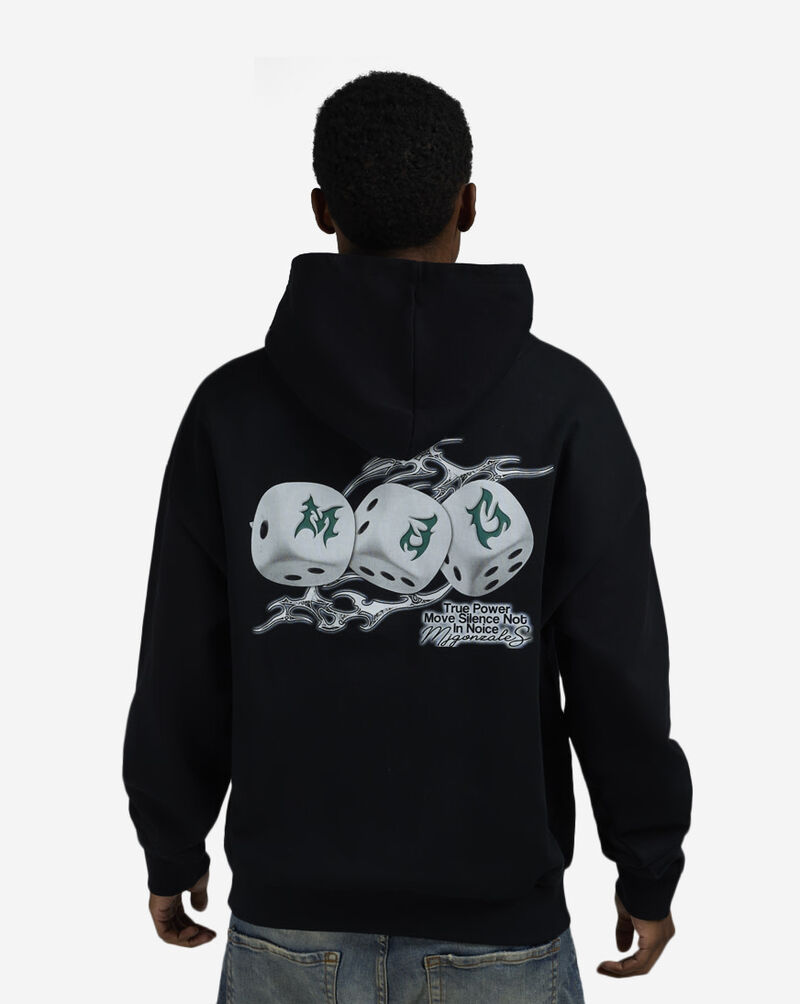 MJ Gonzales Burning Dice Hoodie MJG12209-00007 Black 2