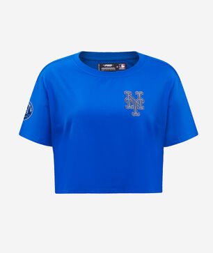 New York Mets Varsity Blues Boxy Tee 