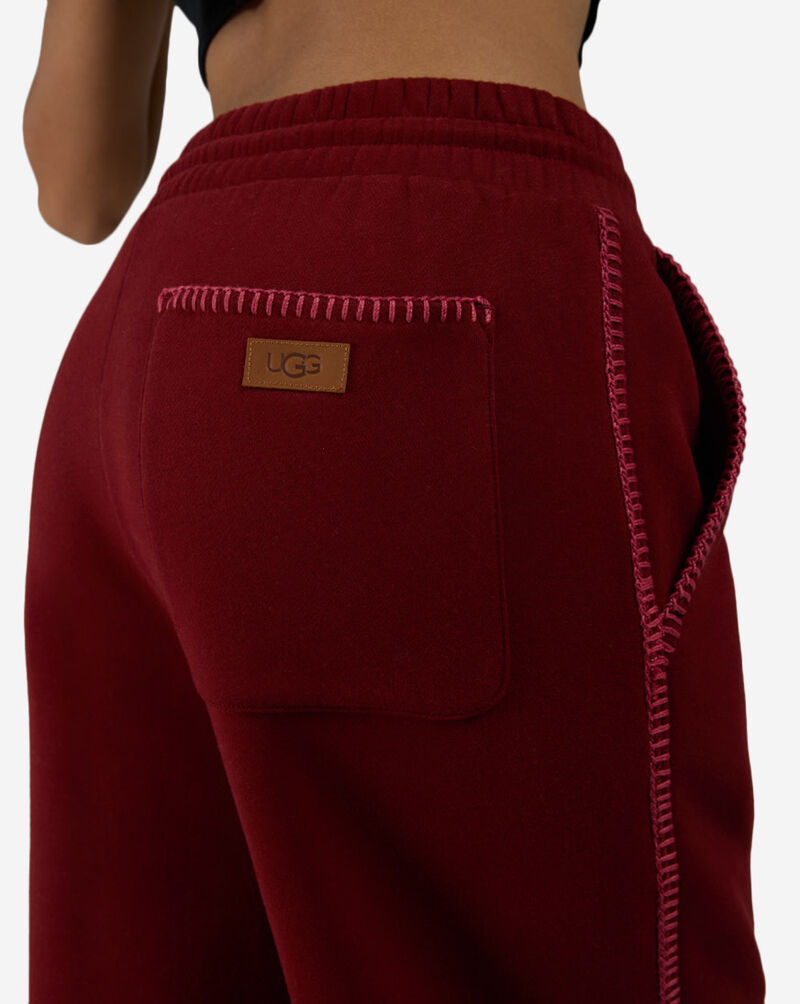 UGG Classic Straight Leg Fleece Pant 1180574-CFB Red 3
