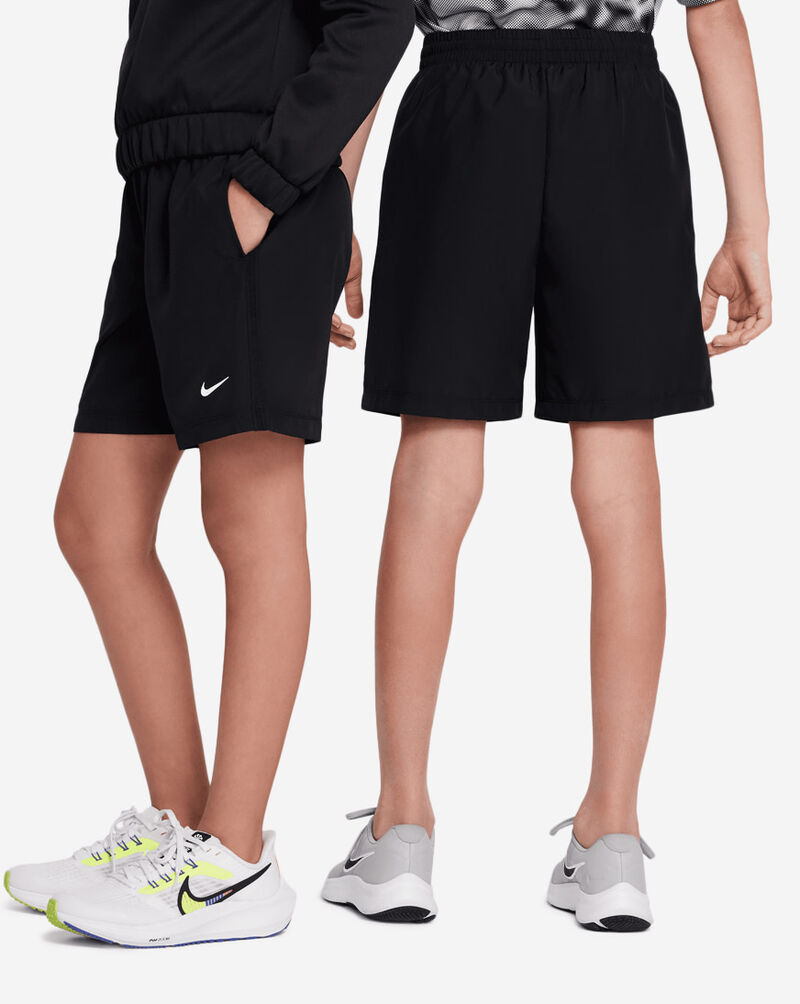 Nike Big Kids' NSW Dri-Fit Woven Shorts DX5382-010 Black 2