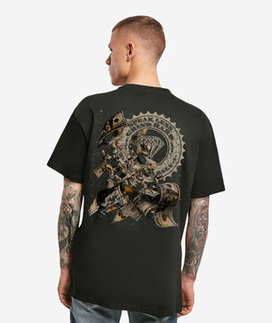 Speak Less Grind hard Hands Tee