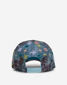 Cult of Individuality Repeat Tapestry Mesh Back Trucker Hat 625BS-CHS01A Blue 3