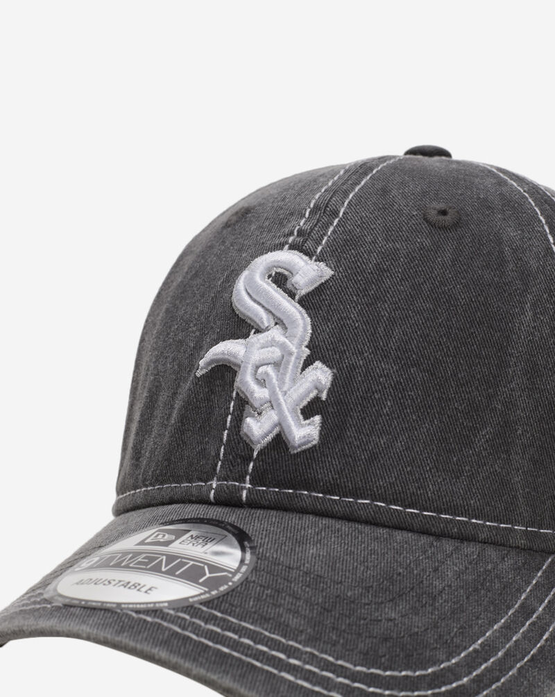 New Era 9Twenty Washed Chicago White Sox Adjustable Hat 60641322 Black 2