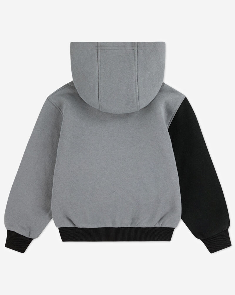 Nike Little Kids' NSW Fleece Pullover Hoodie 86M714-023 Black 3