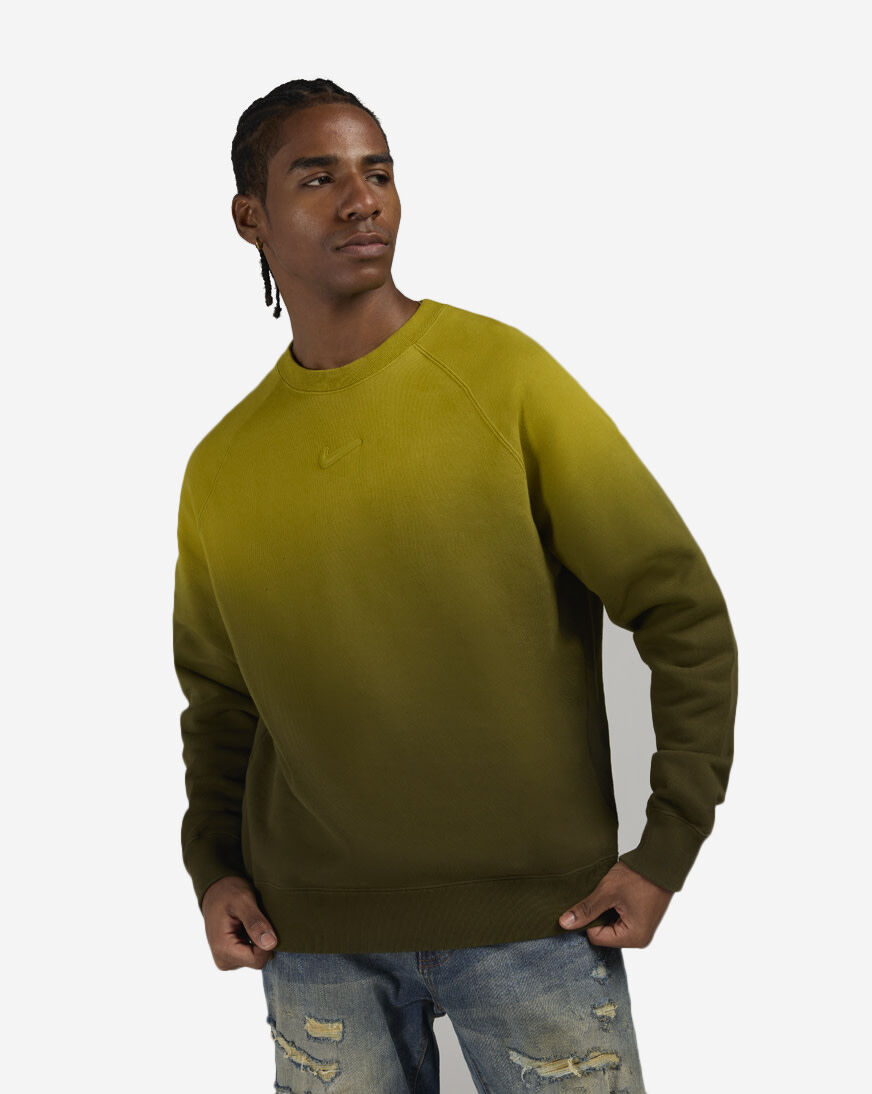 Shop Nike NOCTA Fleece CS Crew HJ6338-390 green | SNIPES USA