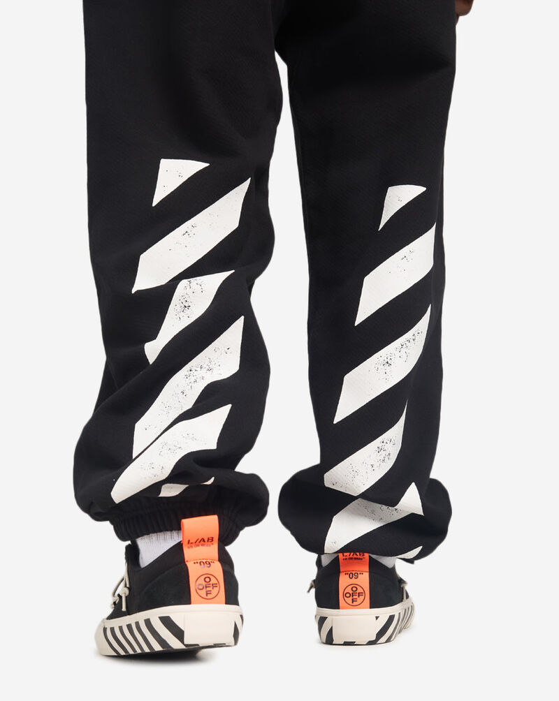 L/AB c/o Off-White L/AB Core Diagonal Joggers 44LABF26B052-001 Black 4