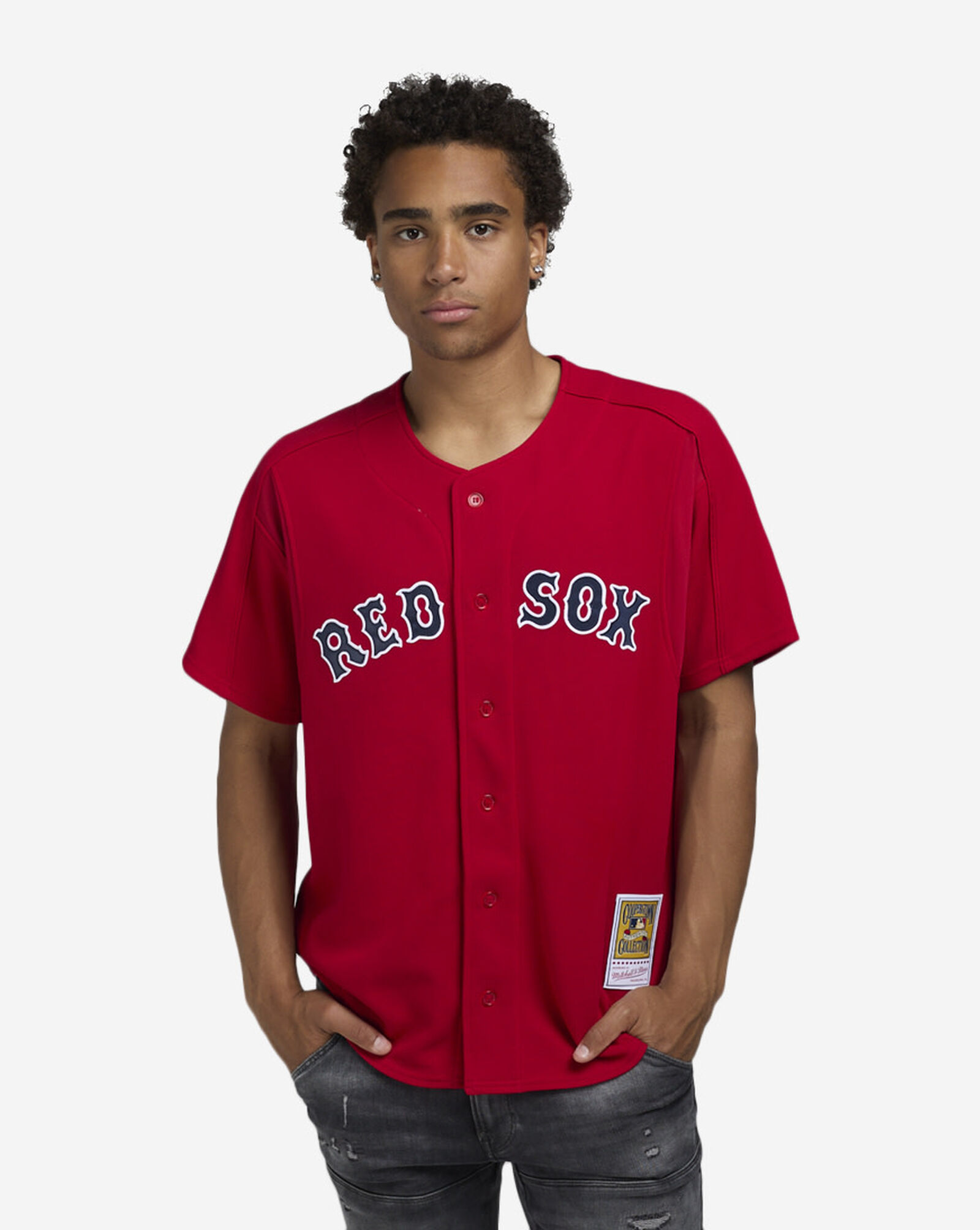Shop Mitchell Ness Boston Red Sox Garciaparra Authentic Batting