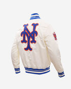 New York Mets Retro Classic Rib Satin Jacket