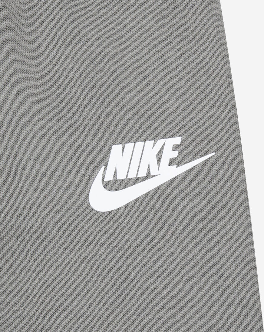 Shop Nike Boys' NSW Futura Pullover Pant Set 76M350-G3F grey
