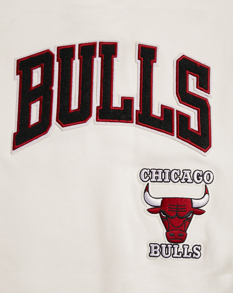 PRO STANDARD Chicago Bulls Retro Classic Fleece Crewneck BCBC56222-ERD cream 2