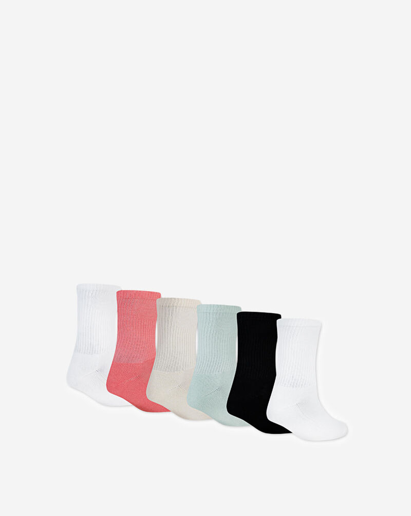 Jordan Kids' Everyday Essentials 6Pk Crew Socks (9-11) BJ0583-EH2 Multi 2