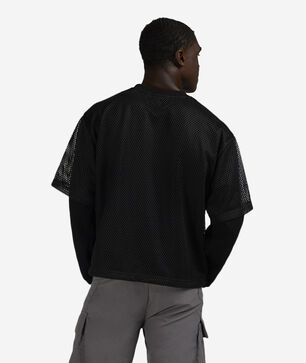 Almighty 2 Fer Mesh Waffle Long Sleeve Tee