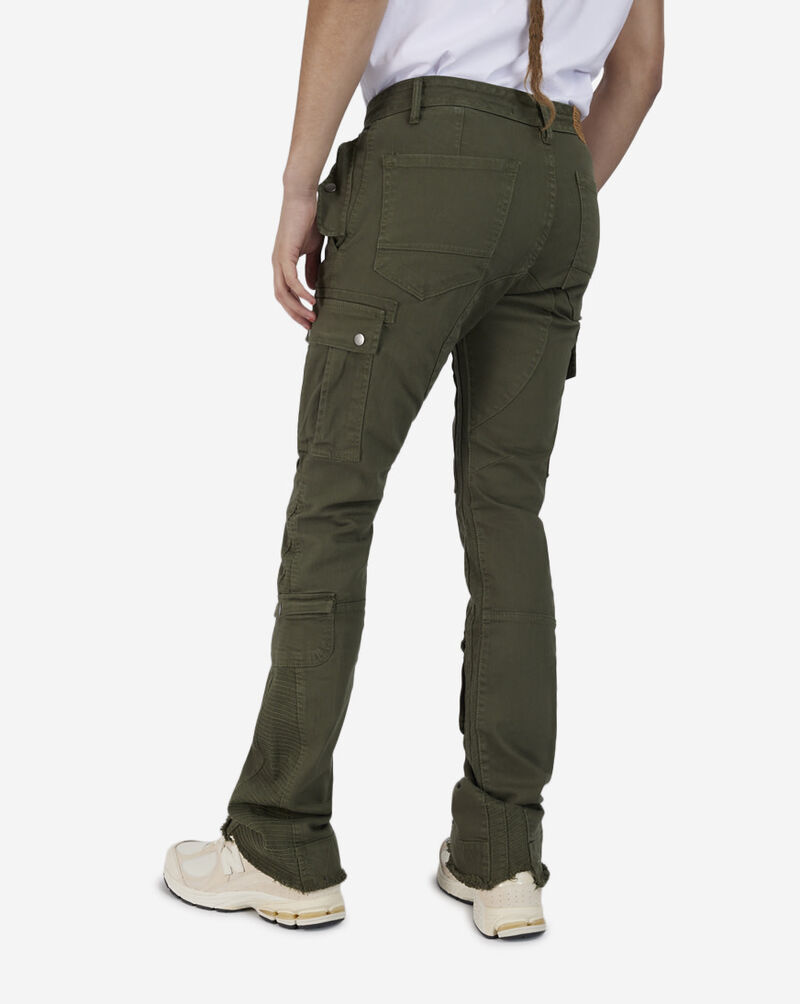Jordan Craig Stacked Twill Cargo Pants JTF216J-GRN Green 3