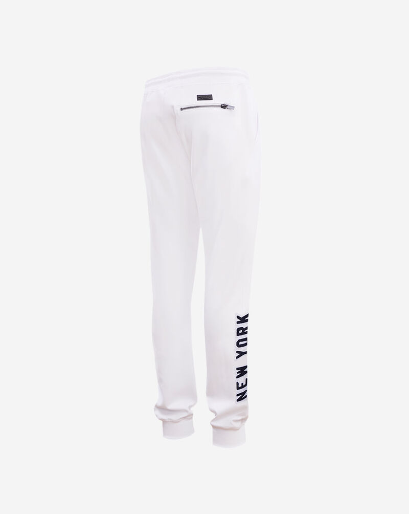 PRO STANDARD New York Yankees Classic Chenille Double Knit Jogger  LNY431153-WHT White 3