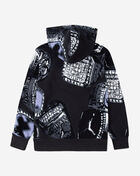 Jordan Big Kids' MJ MVP Fleece AOP Pull Over Hoodie 95D604-G0T Black 3