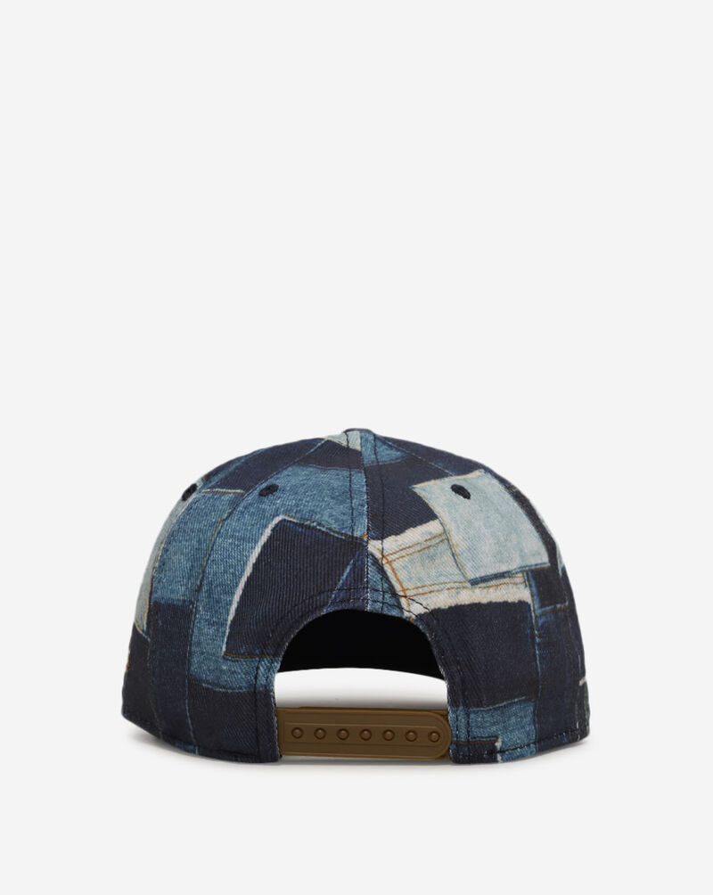 New Era 9Fifty Boston Red Sox A-Frame Denim Patchwork Snapback Hat 60833841 Multi 3