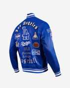 Los Angeles Dodgers Old English Rib Satin Jacket