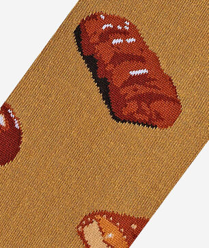 Twix Split Crew Straight Socks (L)