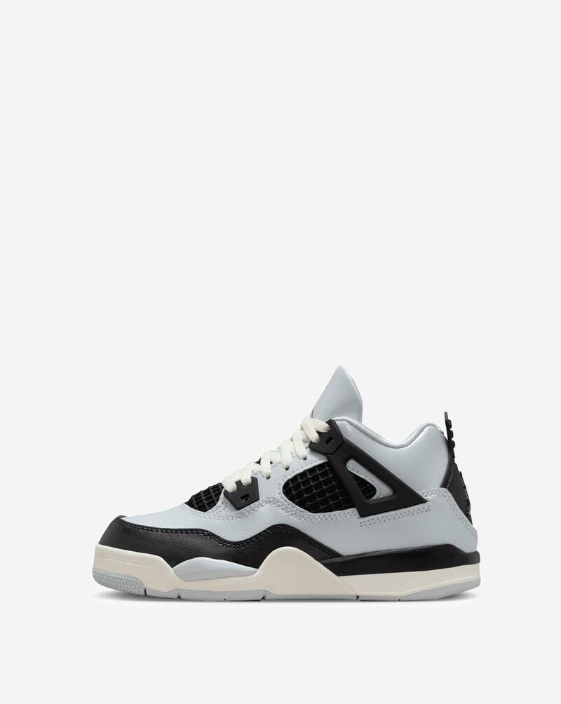 Jordan Little Kids' Air Jordan 4 Retro FZ8586-070 White 1