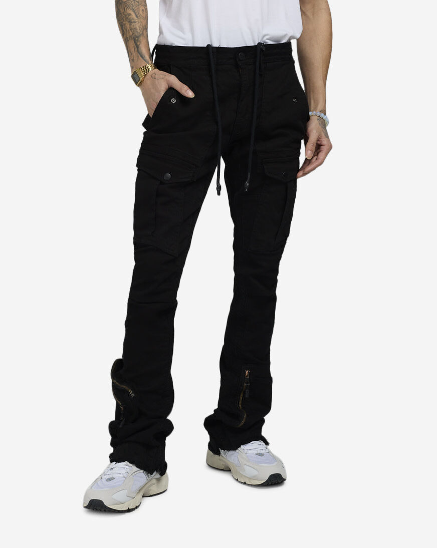 Shop Jordan Craig Stacked Herringbone Twill Cargo Pant