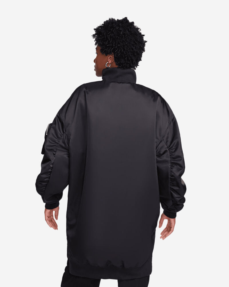 Nike NSW Therma-FIT Oversized Bomber Jacket FQ7582-010 Black 2