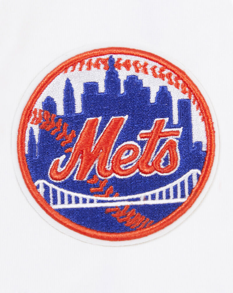 PRO STANDARD New York Mets Short Sleeve Classic Slim Fit Tee LNMA34580-WHT White 2