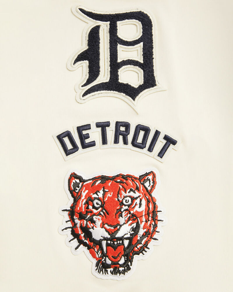 PRO STANDARD Detroit Tigers Retro Classic Striped Tee LDT135497-EMN cream 2