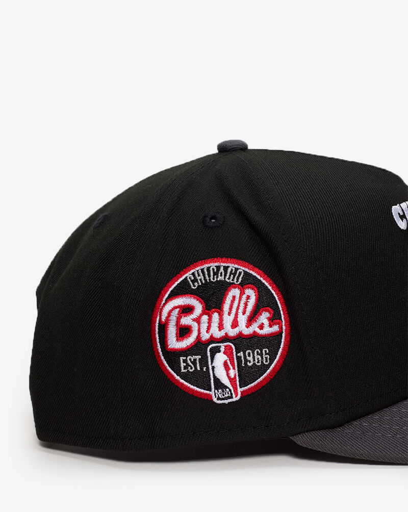 New Era 9Fifty Chicago Bulls A-Frame Snapback Hat 70906550 Black 2