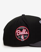 New Era 9Fifty Chicago Bulls A-Frame Snapback Hat 70906550 Black 2