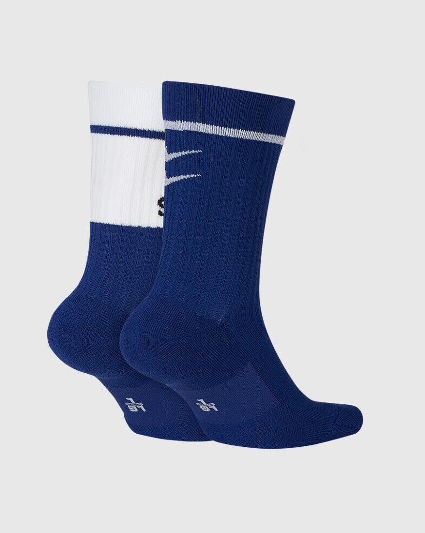 Nike socks blue swoosh Clearance