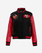 San Francisco 49Ers Retro Classic Rib Wool Varsity Jacket