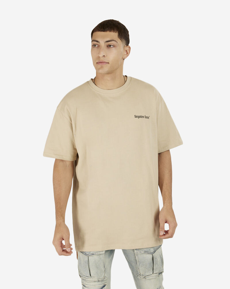 Forgotten Faces Roses Tee FOF0098-SND Beige 1