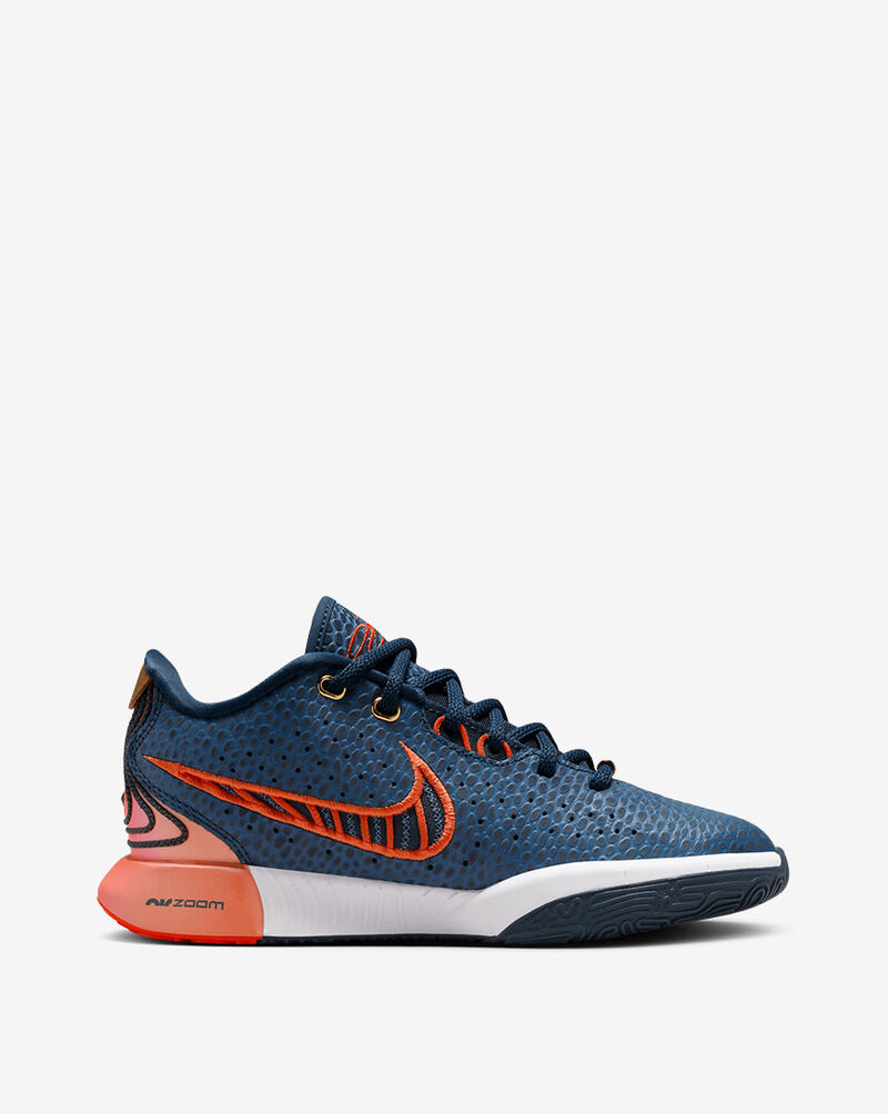 Nike Big Kids' LeBron XXI FV3606-400 Blue 3