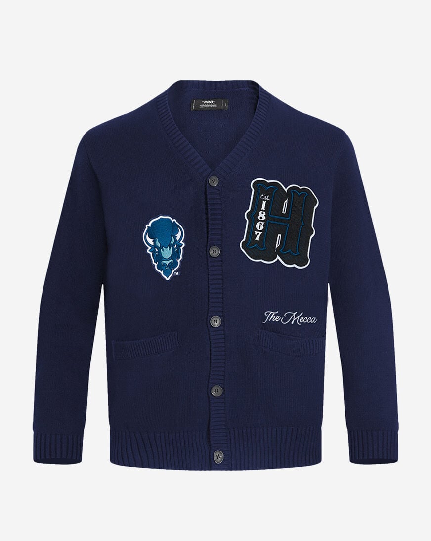 Shop PRO STANDARD Howard University Vintage Varsity Cardigan
