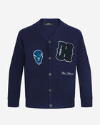 PRO STANDARD Howard University Vintage Varsity Cardigan CHW571825-MDN Blue 1